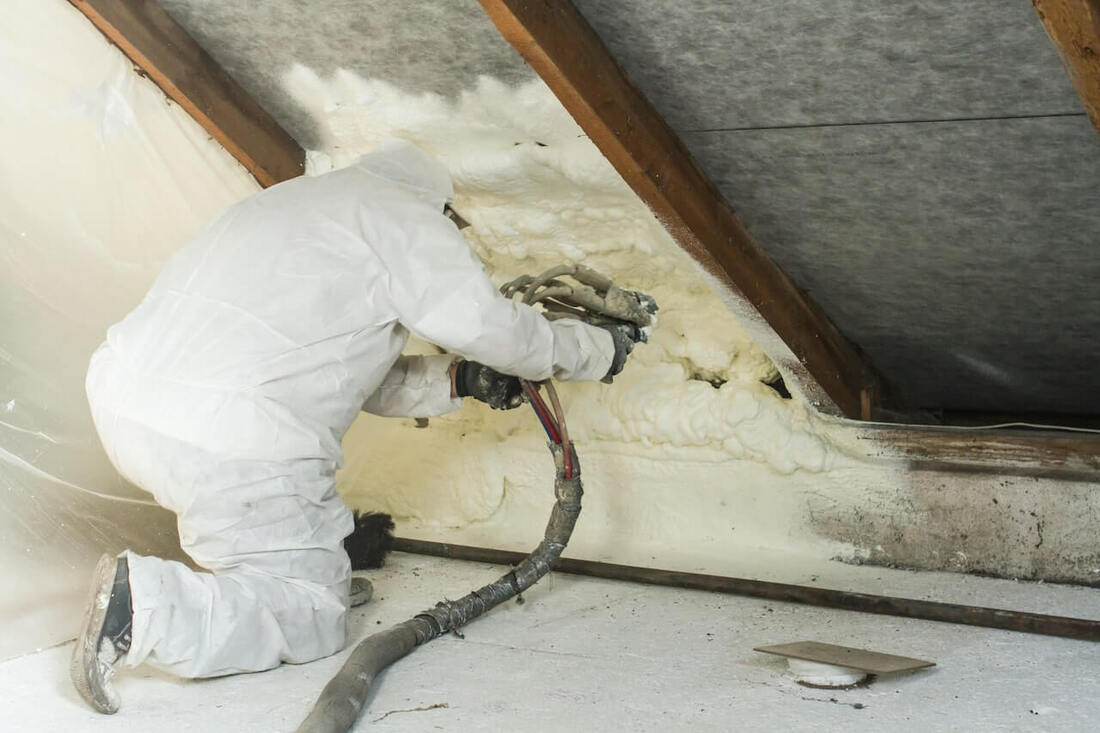 Spray foam insulation for commercial building Brampton
